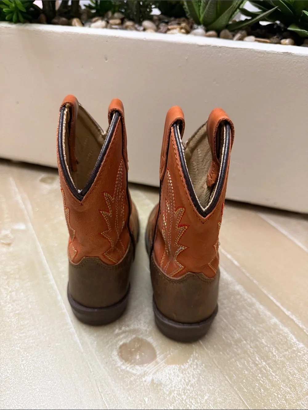 Smoky Mountain Boots Kids Size 6 Brown Cowboy Boots